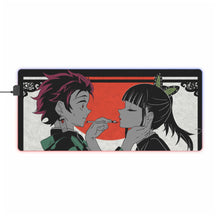 Load image into Gallery viewer, Demon Slayer: Kimetsu no Yaiba RGB LED Mouse Pad (Desk Mat)