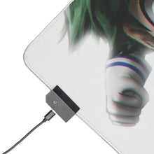 Load image into Gallery viewer, My Hero Academia Izuku Midoriya RGB LED Mouse Pad (Desk Mat)