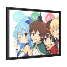 Load image into Gallery viewer, Anime KonoSuba - God’s blessing on this wonderful world!! Canvas Framed Art Print