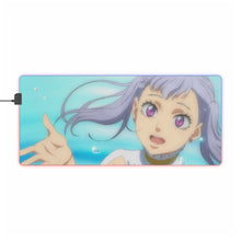 Load image into Gallery viewer, Black Clover Noelle Silva RGB LED Mouse Pad (Desk Mat)