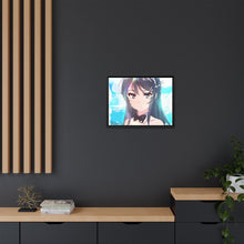 Load image into Gallery viewer, Rascal Does Not Dream Of Bunny Girl Senpai Canvas Framed Art Print