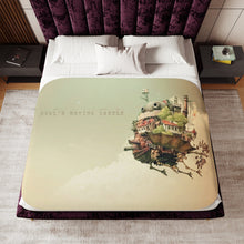 Load image into Gallery viewer, Anime Howl's Moving Castler Sherpa Blanket