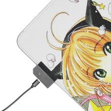 Load image into Gallery viewer, Cardcaptor Sakura Sakura Kinomoto RGB LED Mouse Pad (Desk Mat)