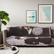 Load image into Gallery viewer, Black Butler Sherpa Blanket