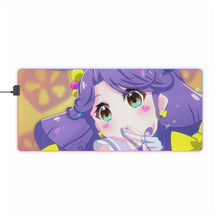 Load image into Gallery viewer, Tropical-Rouge! Pretty Cure RGB LED Mouse Pad (Desk Mat)