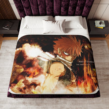 Load image into Gallery viewer, Fairy Tail Natsu Dragneel Sherpa Blanket