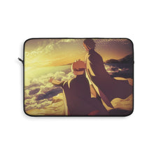 Load image into Gallery viewer, Boruto with his mentor watching the sunrise Laptop Sleeve