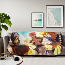 Load image into Gallery viewer, Anime Fairy Tail Sherpa Blanket