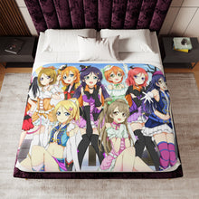 Load image into Gallery viewer, Love Live! U's Members Sherpa Blanket