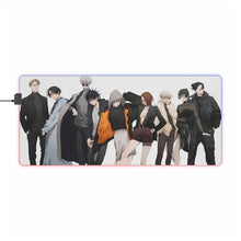 Load image into Gallery viewer, Satoru Gojo Yuji Itadori Maki Zenin Kento Nanami Nobara Kugisaki Suguru Geto Megumi Fushiguro Toge Inumaki and Yuta Okkotsu RGB LED Mouse Pad (Desk Mat)
