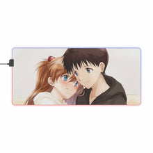Load image into Gallery viewer, Neon Genesis Evangelion Shinji Ikari RGB LED Mouse Pad (Desk Mat)