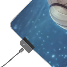 Load image into Gallery viewer, Nao Tomori looking back RGB LED Mouse Pad (Desk Mat)