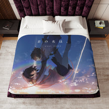Load image into Gallery viewer, Taki and Mitsuha (Your Name) Sherpa Blanket