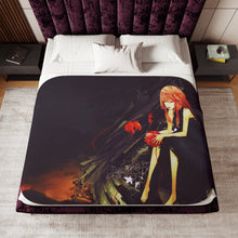 Load image into Gallery viewer, Guilty Crown Inori Yuzuriha Sherpa Blanket