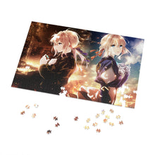 Load image into Gallery viewer, Evergarden Violet Jigsaw Puzzle