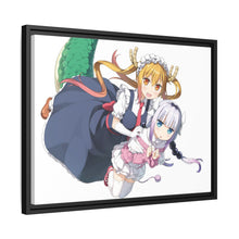 Load image into Gallery viewer, Miss Kobayashi's Dragon Maid Kanna Kamui, Kobayashi San Chi No Maid Dragon, Tohru Canvas Framed Art Print