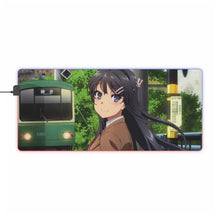 Load image into Gallery viewer, Rascal Does Not Dream of Bunny Girl Senpai RGB LED Mouse Pad (Desk Mat)