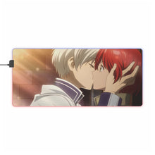 Load image into Gallery viewer, Zen and Shirayuki RGB LED Mouse Pad (Desk Mat)