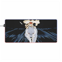 Load image into Gallery viewer, Princess Mononoke RGB LED Mouse Pad (Desk Mat)