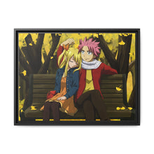 Load image into Gallery viewer, Fairy Tail Natsu Dragneel, Lucy Heartfilia Canvas Framed Art Print