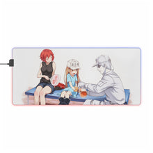 Load image into Gallery viewer, AE3803 / Platelet / U-1146 RGB LED Mouse Pad (Desk Mat)