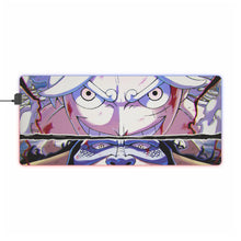 Load image into Gallery viewer, Luffy vs Kaido RGB LED Mouse Pad (Desk Mat)