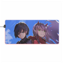Load image into Gallery viewer, Darling in the FranXX RGB LED Mouse Pad (Desk Mat)