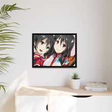Load image into Gallery viewer, Akame and Kurome Canvas Framed Art Print