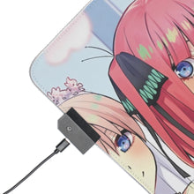 Load image into Gallery viewer, The Quintessential Quintuplets RGB LED Mouse Pad (Desk Mat)