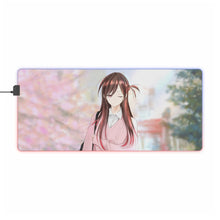 Load image into Gallery viewer, Rent-A-Girlfriend RGB LED Mouse Pad (Desk Mat)