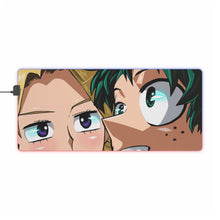 Load image into Gallery viewer, My Hero Academia Izuku Midoriya RGB LED Mouse Pad (Desk Mat)