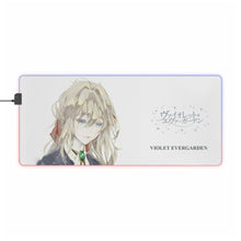 Load image into Gallery viewer, Violet Evergarden RGB LED Mouse Pad (Desk Mat)