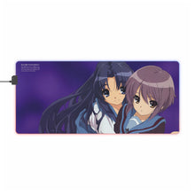 Load image into Gallery viewer, The Melancholy Of Haruhi Suzumiya RGB LED Mouse Pad (Desk Mat)