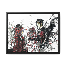 Load image into Gallery viewer, Black Butler Canvas Framed Art Print