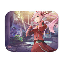 Load image into Gallery viewer, Cute Zero Two Sherpa Blanket