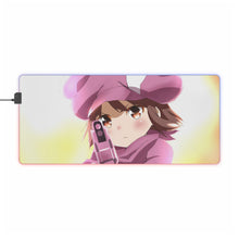 Load image into Gallery viewer, Sword Art Online Alternative: Gun Gale Online RGB LED Mouse Pad (Desk Mat)