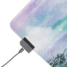 Load image into Gallery viewer, Anime Landscape RGB LED Mouse Pad (Desk Mat)