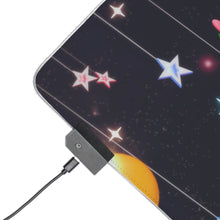 Load image into Gallery viewer, Is It Wrong To Try To Pick Up Girls In A Dungeon? RGB LED Mouse Pad (Desk Mat)