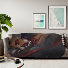 Load image into Gallery viewer, Anime Kill La Kill Sherpa Blanket