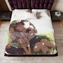 Load image into Gallery viewer, Your Name. Sherpa Blanket