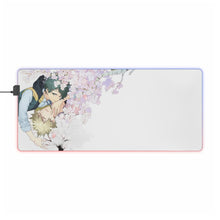 Load image into Gallery viewer, My Hero Academia Izuku Midoriya, Katsuki Bakugou RGB LED Mouse Pad (Desk Mat)