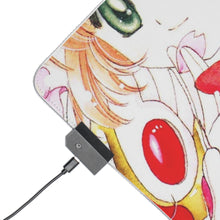 Load image into Gallery viewer, Cardcaptor Sakura Sakura Kinomoto, Keroberos RGB LED Mouse Pad (Desk Mat)