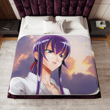 Load image into Gallery viewer, Highschool Of The Dead Sherpa Blanket