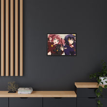 Load image into Gallery viewer, Rikka Takanashi and Satone Shichimiya Canvas Framed Art Print