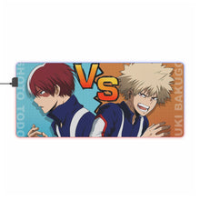 Load image into Gallery viewer, My Hero Academia Katsuki Bakugou RGB LED Mouse Pad (Desk Mat)