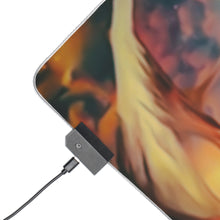 Load image into Gallery viewer, attack on titan mikasa RGB LED Mouse Pad (Desk Mat)