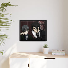 Load image into Gallery viewer, Black Butler Canvas Framed Art Print