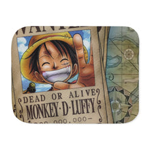 Load image into Gallery viewer, Anime One Piecer Sherpa Blanket