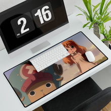 Load image into Gallery viewer, Chibi Nami And Chopper - One Piece Mouse Pad (Desk Mat)