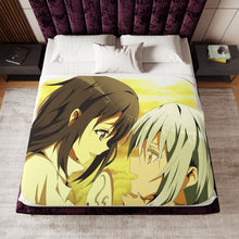 Load image into Gallery viewer, Rimuru Tempest and Shizue Izawa Sherpa Blanket